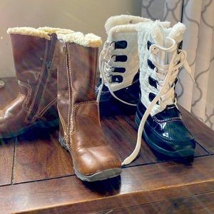 Winter boots for toddler size 8. Nine West.